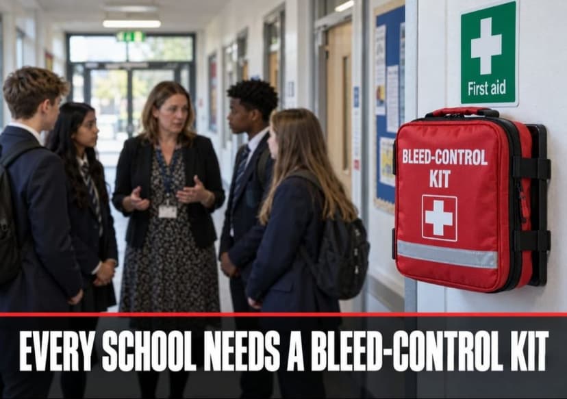 Every School Needs a Bleed‑Control Kit — Why the West Midlands Can’t Wait Any Longer